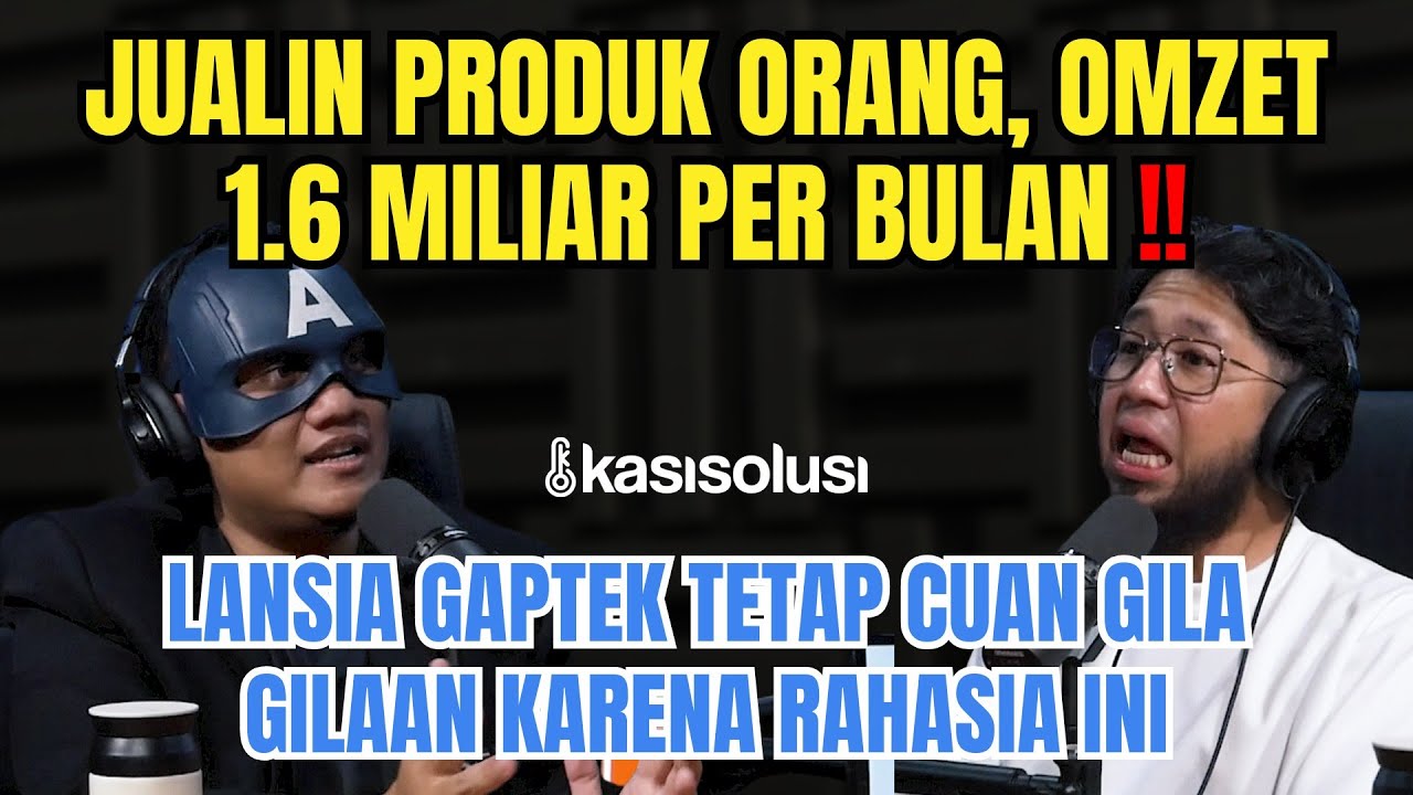 Umur 50, Gaptek, Jadi Miliarder 2026 💸 Rahasia Ini Bikin Lansia Cuan Tanpa Repotin Anak & Cucu