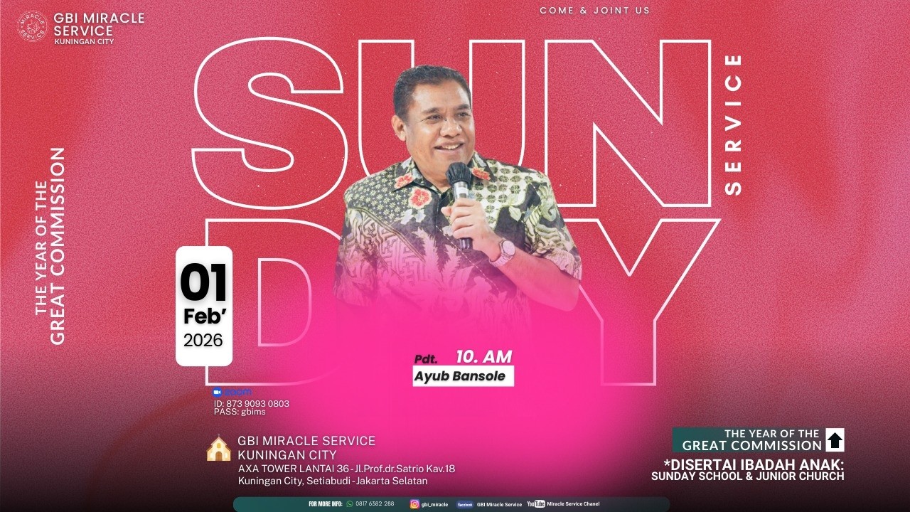 SUNDAY SERVICE - 1/2/26 (10 AM)  - Pdt.Ayub Bansole (part 2)