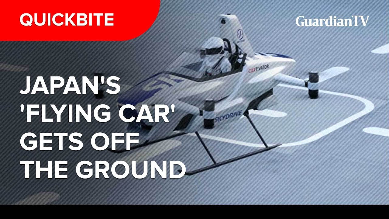 'Flying car' SD-03, gets off ground with one person aboard in Japan