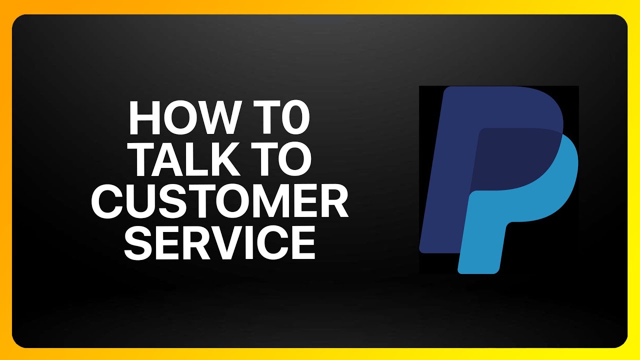 How To Talk To PayPal Customer Service Tutorial
