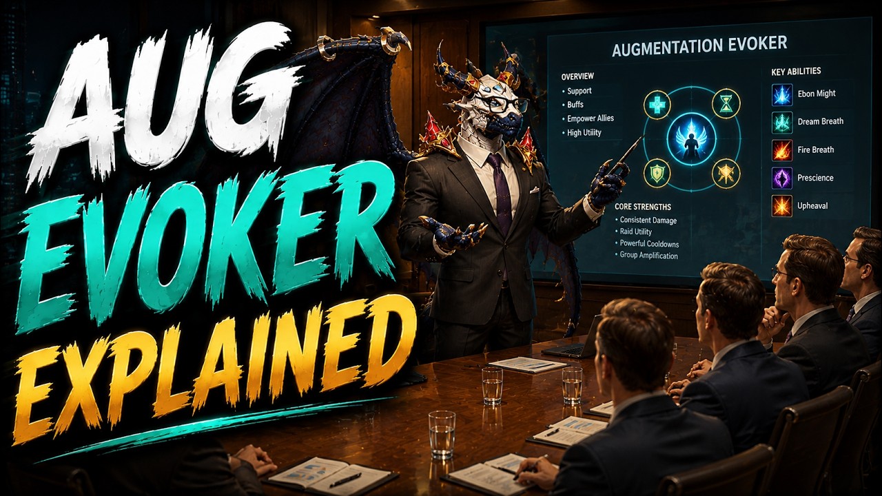Augmentation Evoker Guide 12.0.5 Midnight | Visual Guide to Spells, Rotation and Talents for M+
