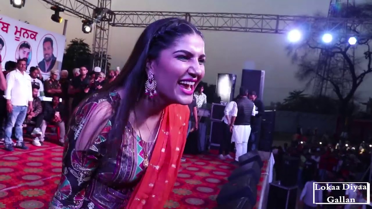 Monak me sapna chaudhari ne Kiya damal