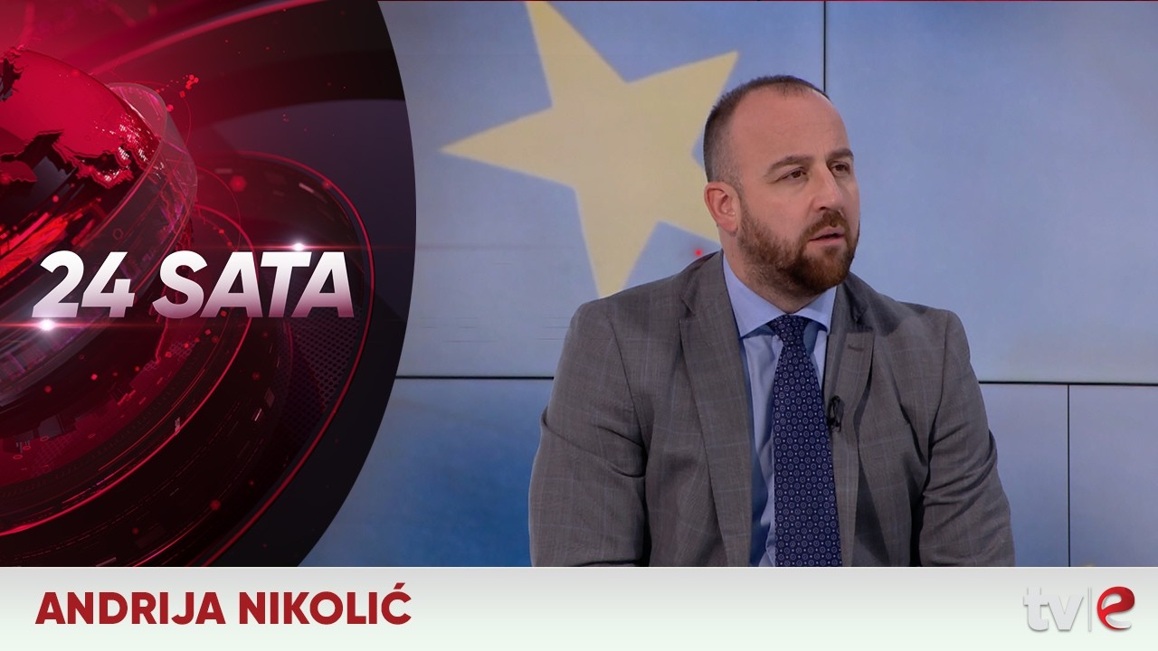 Informativna emisija: 24 sata - Andrija Nikolić