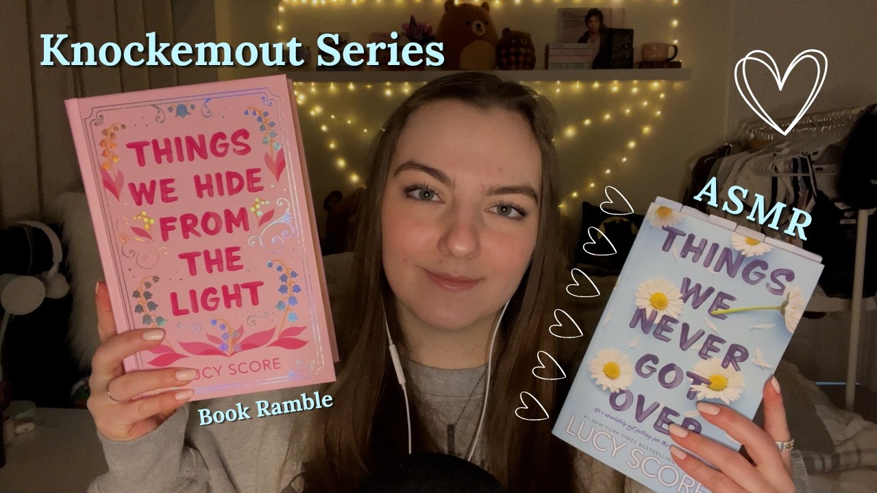 ASMR | Whisper Ramble About The Knockemout Series! (Book tapping, star ratings, & SPOILERS)