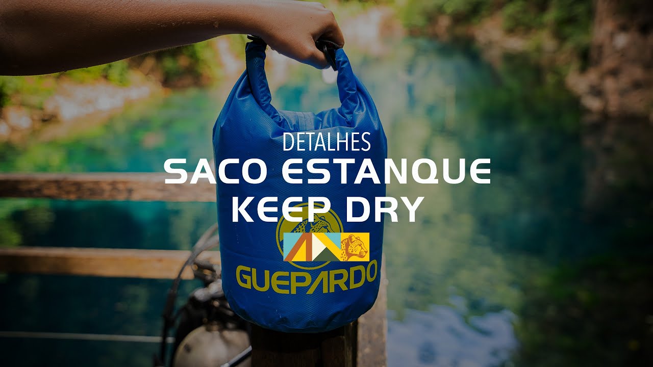 Conheça o Saco estanque Keep Dry Guepardo