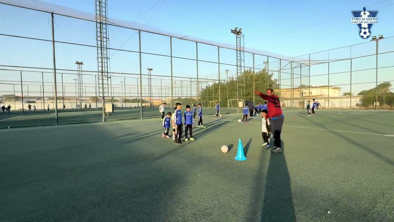 تدريبات الدفاع الفردي وحراس المرمى من تدريبات تايرو لكرة القدم 👌