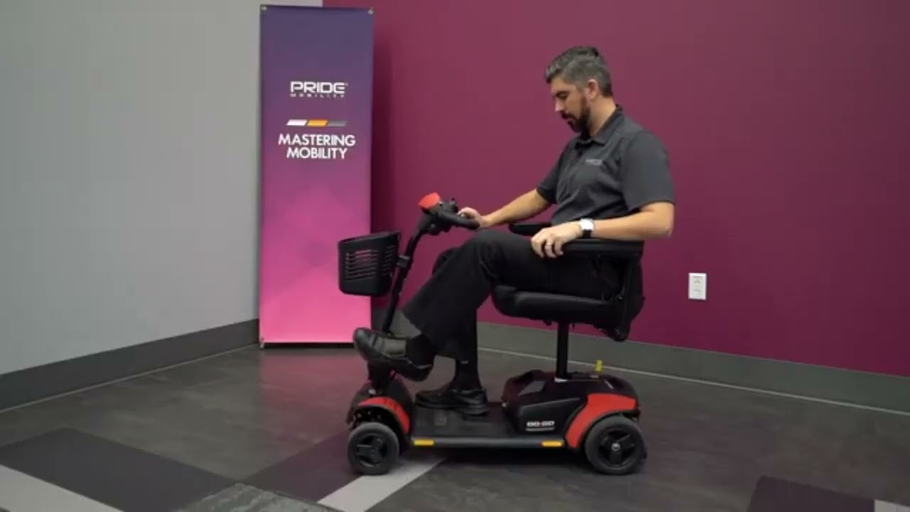 Pride Go Go Elite Traveller 2 Platinum 4 Wheel Mobility Scooter