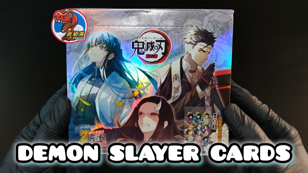 Demon Slayer Card Unboxing