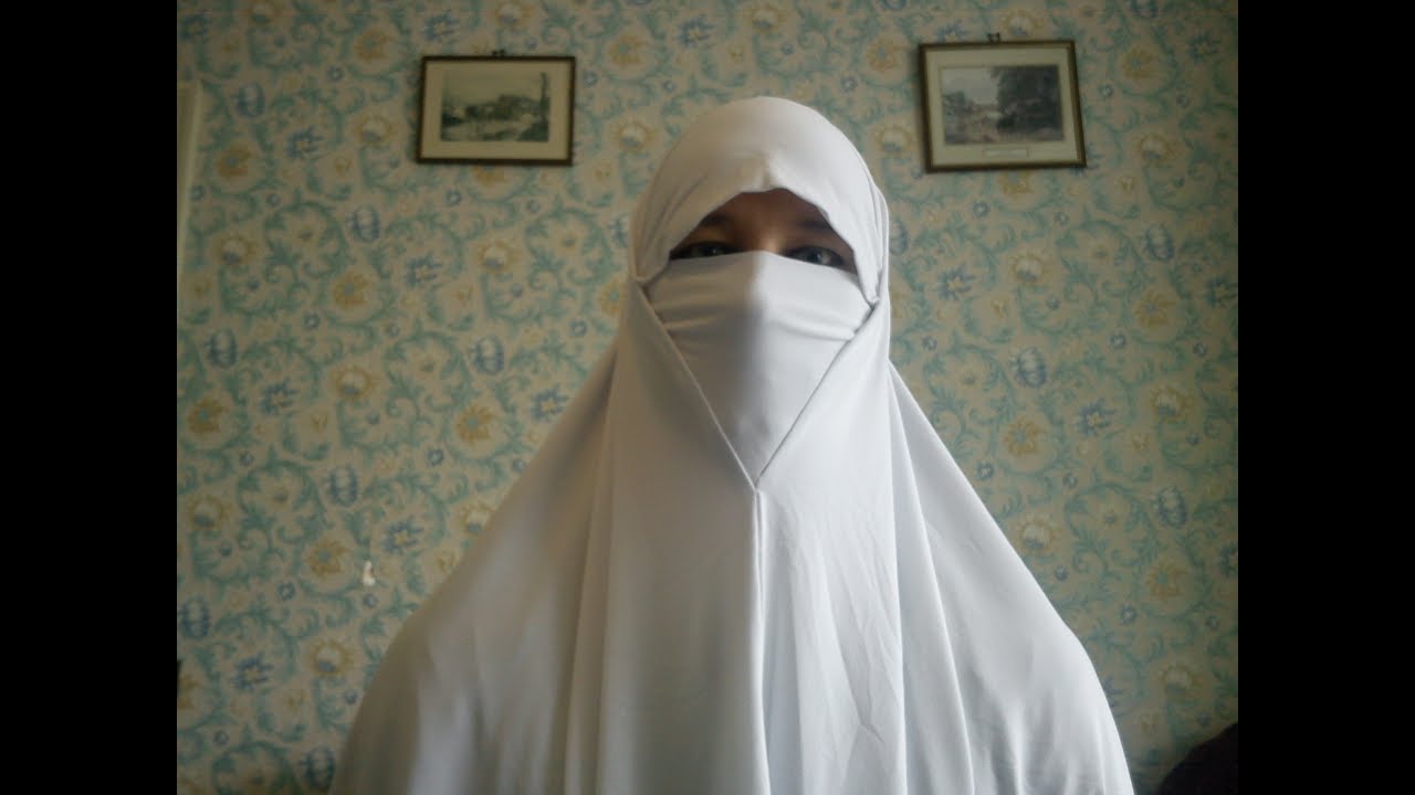 White Niqab 1 to 4 Layers