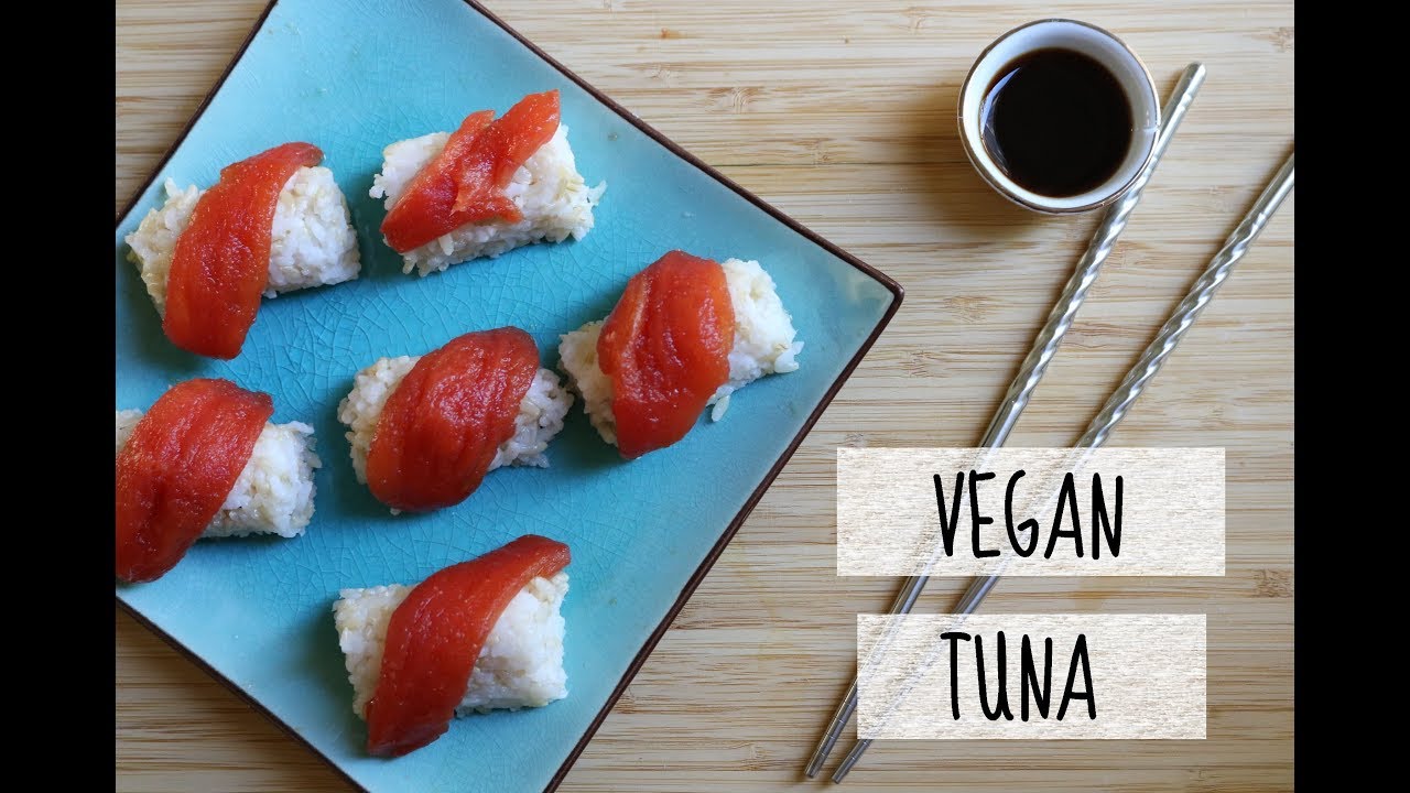 VEGAN "TUNA" SASHIMI
