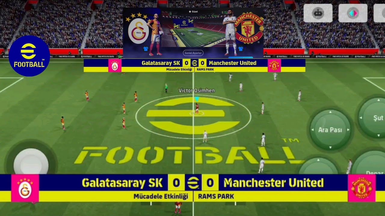 EFOOTBALL MOBİLE 2026 ( FUTBOL OYUNU  ) FOOTBALL GAME 