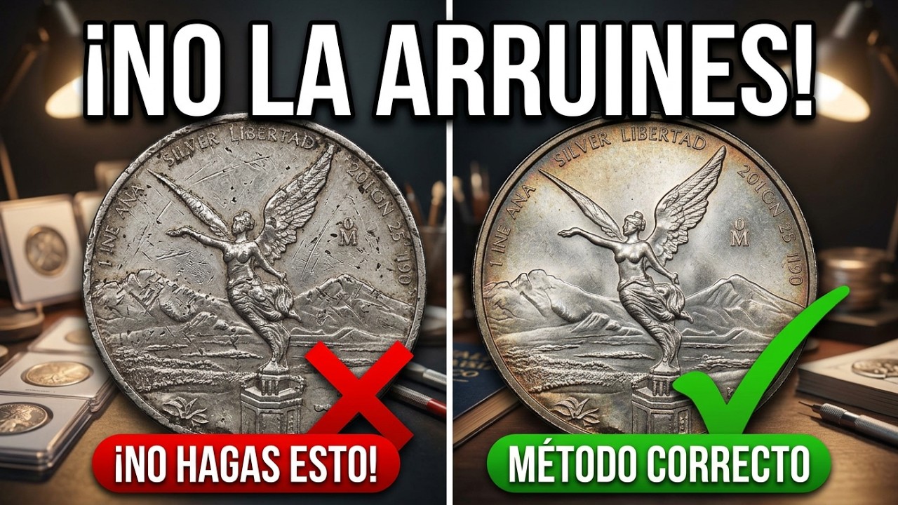 &iquest;C&oacute;mo limpiar monedas sin da&ntilde;arlas?