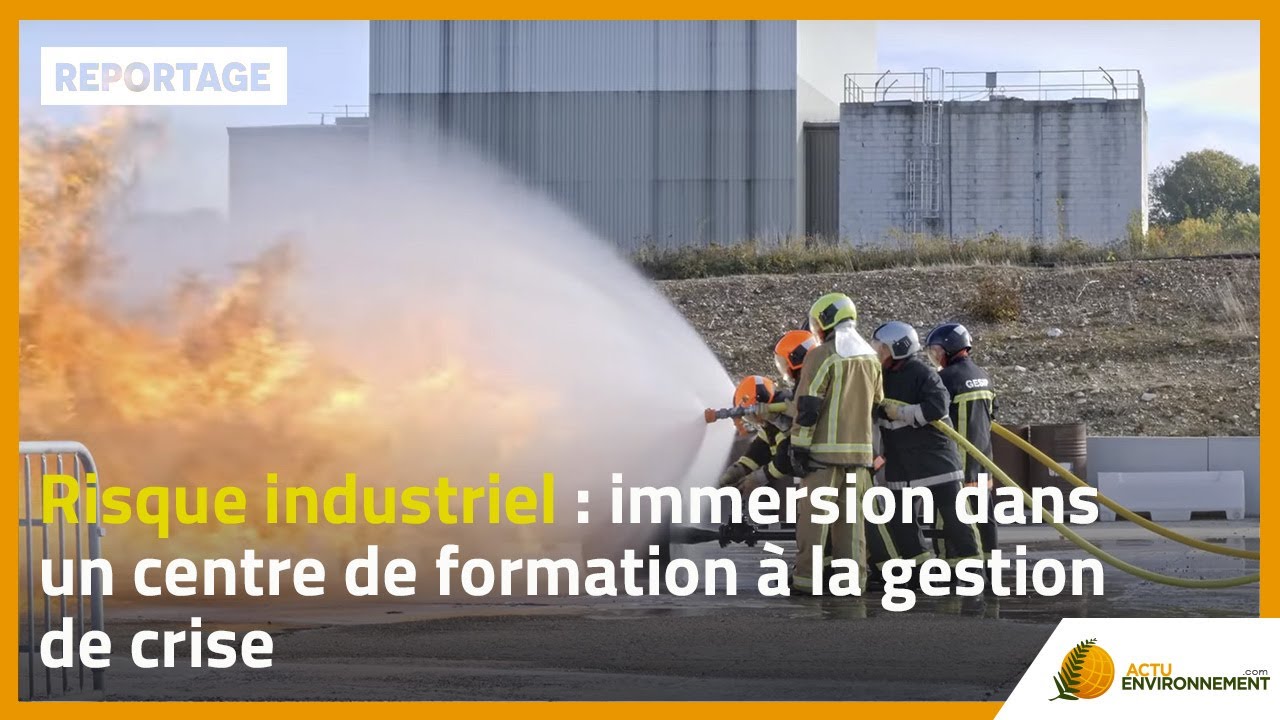 Risque industriel : immersion dans un centre de formation à la gestion de crise