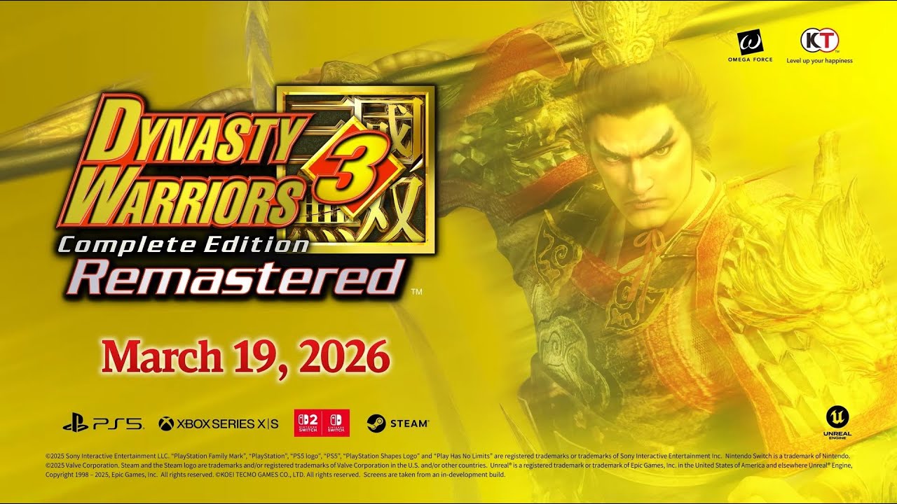 DYNASTY WARRIORS 3: Complete Edition Remastered Анонс-трейлер (реакция)