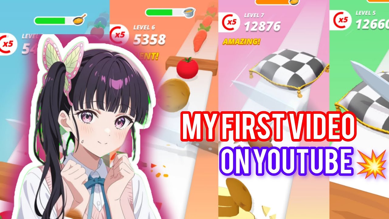 FIRST TIME PLAYING 😱 PERFECT SLICES GAME 🎯 #GAME