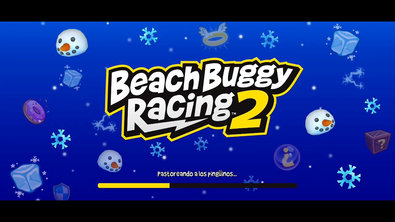 Carreras insanas en beach buggy racing 2 en cohetes propulsores 