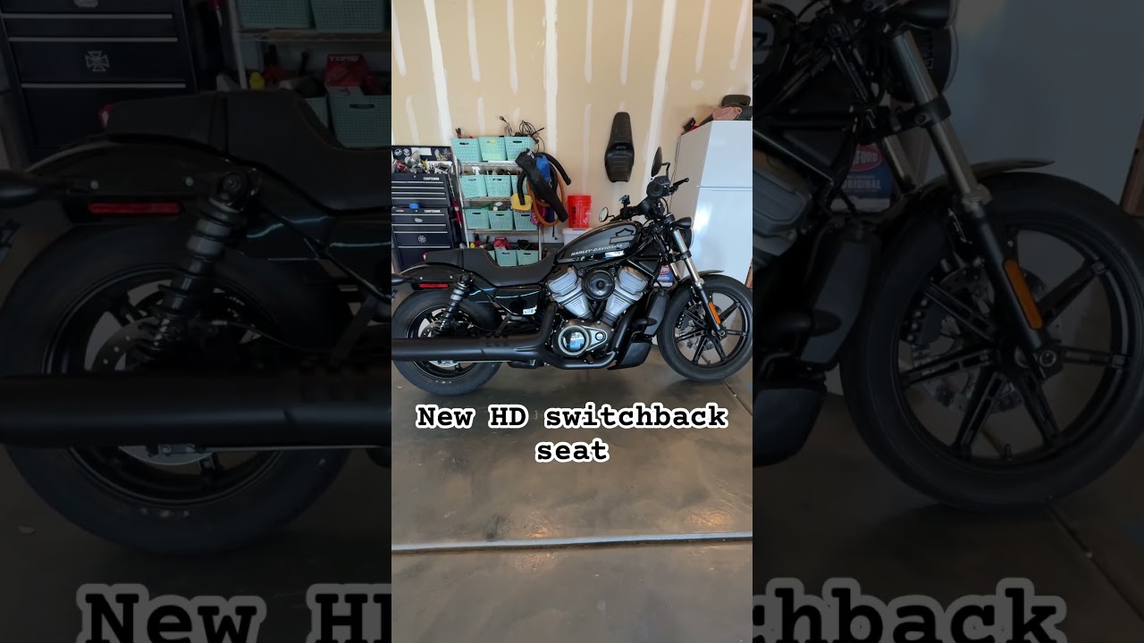 Harley Nightster Switchback seat| Can&rsquo;t wait to try this! #harleydavidson #motorcycle #nightster975