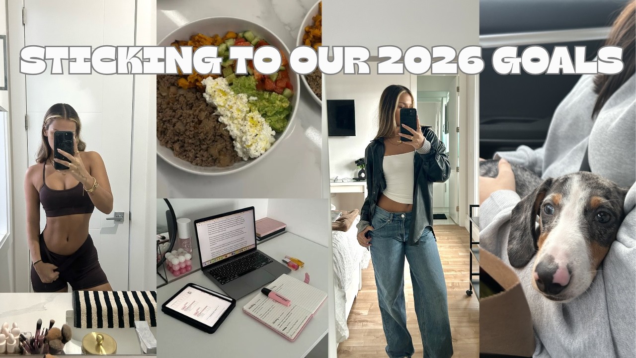 RESETTING MY LIFE FOR 2026: gym, early mornings, work, school, staying disciplined | Weekly Vlog