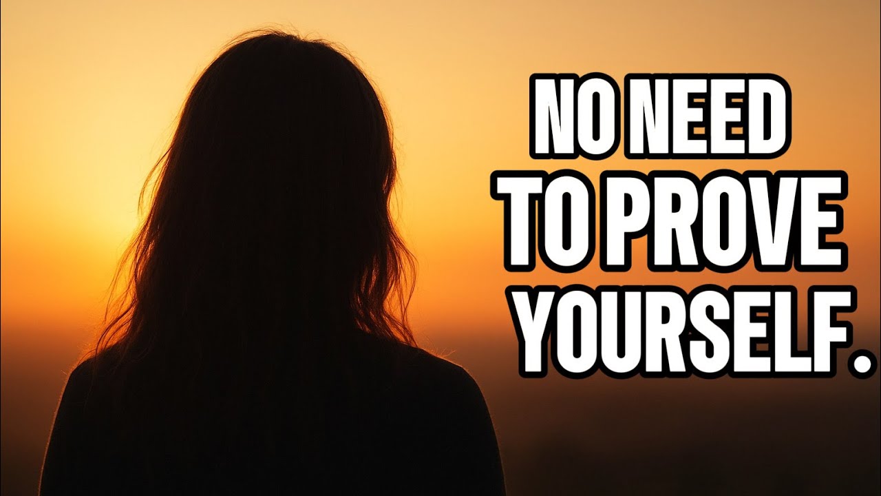 You No Longer Feel The Need To Convince Anyone