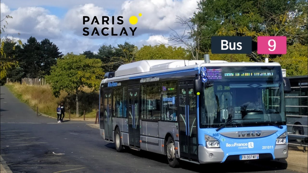 [ FULL KICKDOWN] Iveco Urbanway CNG 12 Paris Saclay ligne 09