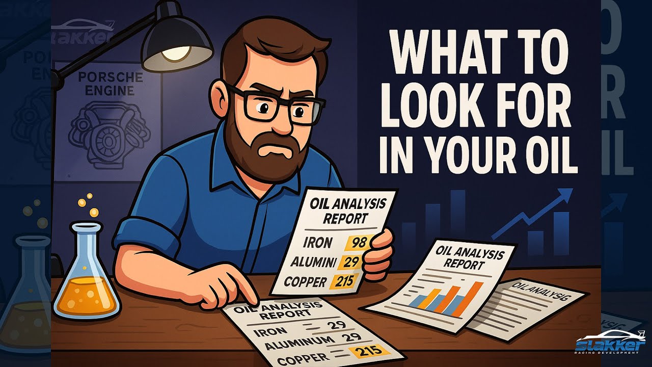 Used Oil Analysis on  Porsches: How to Read It Like a Pro