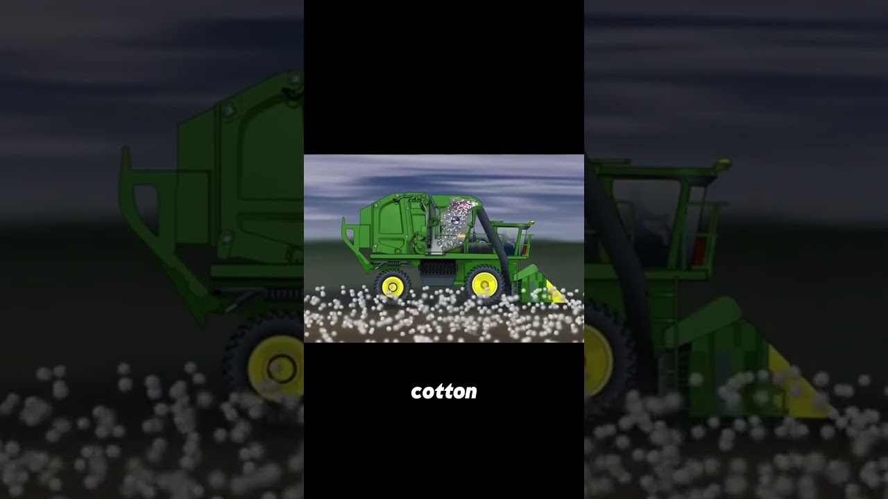 $1 Million Cotton Harvester in Action