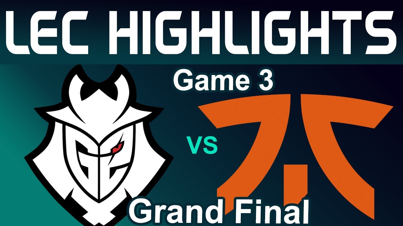 G2 vs FNC Highlights Game 3 | LEC Grand Final 2024 Summer | G2 Esports vs Fnatic by Onivia