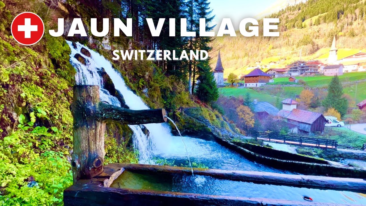 Jaun Village Switzerland is a paradise for lovers of unspoilt nature ! Swiss Valley