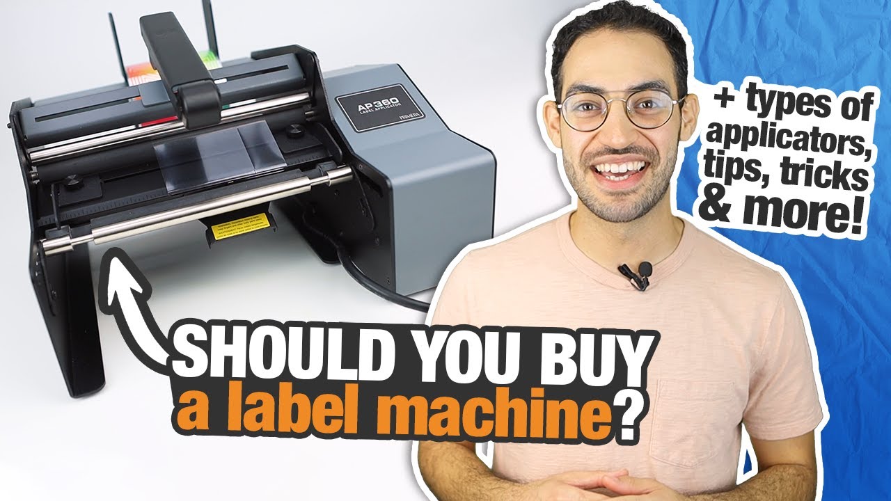 Are LABEL APPLICATORS Worth It For Your Business in 2024? #smallbusiness #labels