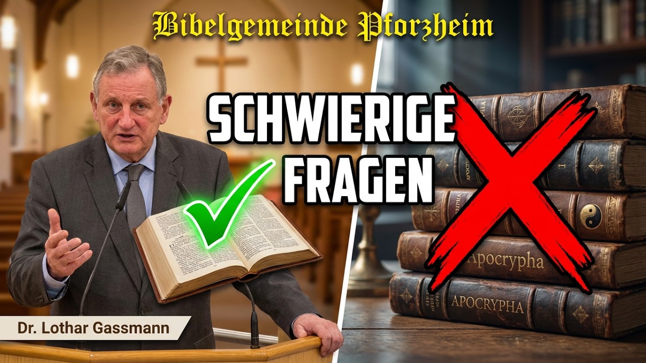 SCHWIERIGE FRAGEN, DIE IMMER WIEDER GESTELLT WERDEN. Dr. Lothar Gassmann antwortet