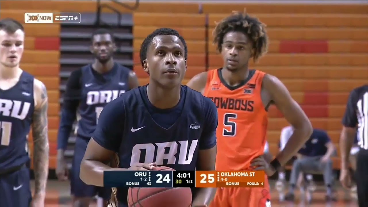Max Abmas O and D vs  OK ST (36 PTS 6 REBS 9 ASTS 2 STLS)