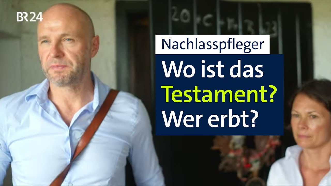Wer erbt? Unterwegs mit Nachlasspflegern | Abendschau | BR24