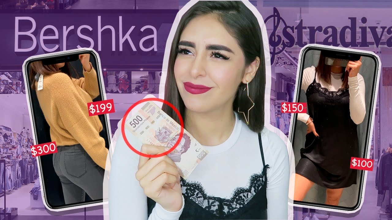 $1,000 en Bershka VS $1,000 en Stradivarius *MEJOR OUTFIT*