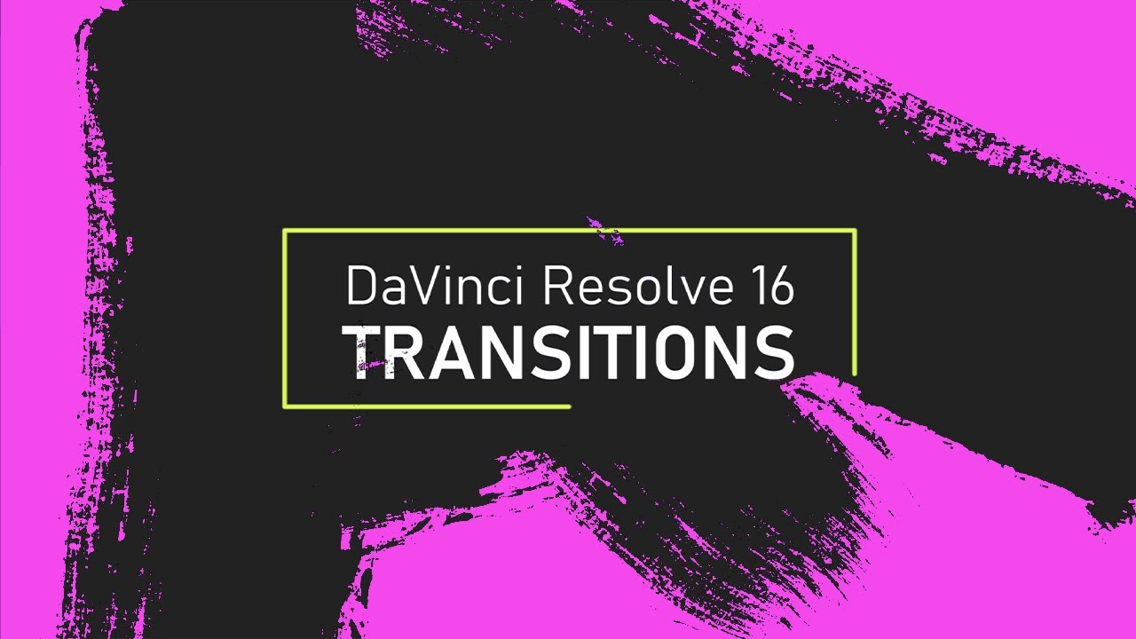 DaVinci Resolve 16 - How to MAKE your own TRANSITIONS