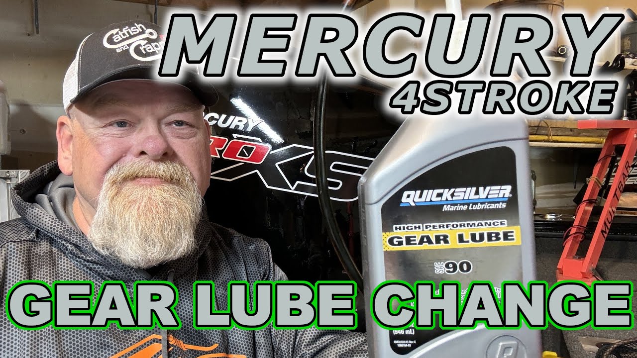Mercury Pro XS Gear Lube Change Tutorial