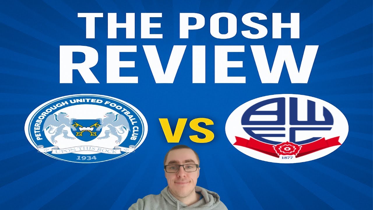 THE POSH REVIEW - BOLTON (H) - PLAY OFF CHARGE IS ON!!!