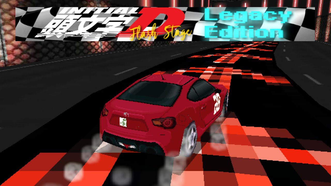 Initial D Flash Stage Legacy Edition Gameplay (Super Drift 3D MOD)