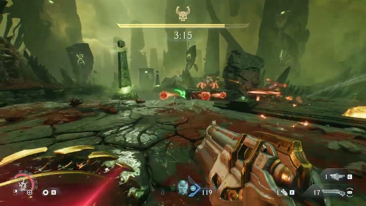 DOOM The Dark Ages Ripatorium 1.0 -  Nightmare, 150% speed, 1 regular super heavy of each type.