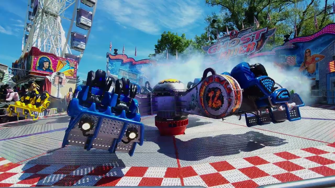 Ghost rider Löffelhard ShowFahrt ( Offride ) Salzburger Dult 2024