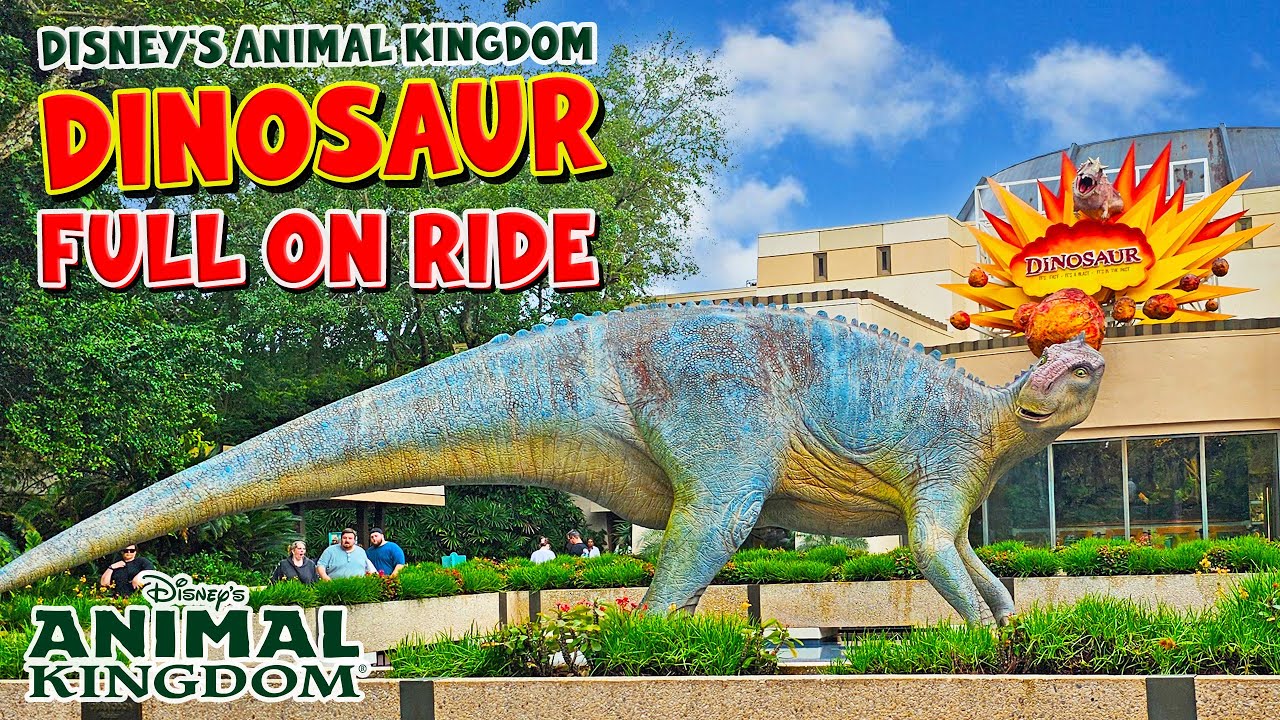DINOSAUR Full Ride Experience | Animal Kingdom | Walt Disney World (Jan 2025) [4K]