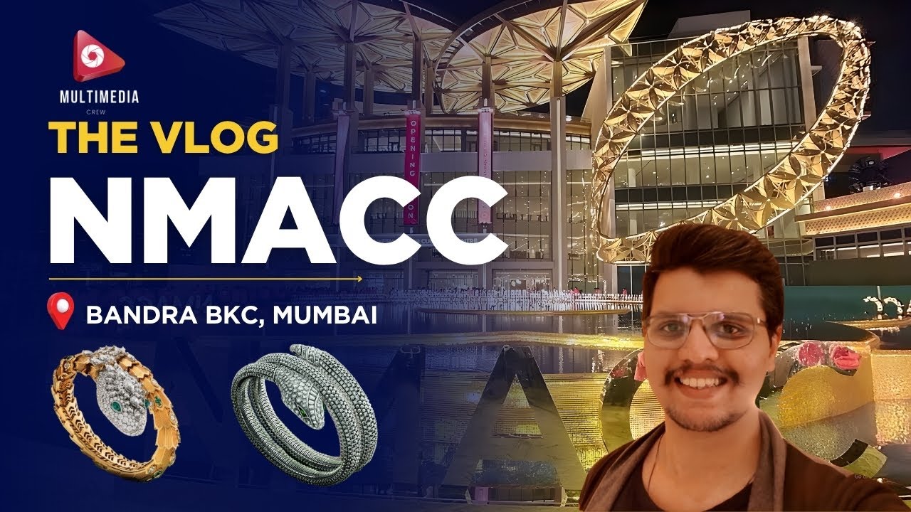 Bvlgari Jewellery Vlog at NMACC #mumbai #bkcvlog #bandra #nmacc #art #artwork #jewellery