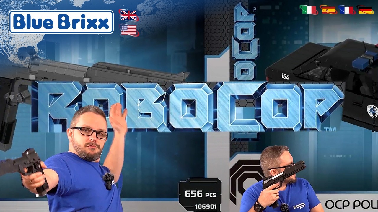 Robocop ALL Sets by BlueBrixx [ Official Collection ] Building Blocks