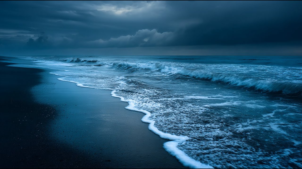🌊🪨 Soothing Waves on Rocky Coast • Insomnia Treatment for Deep & Restorative Sleep