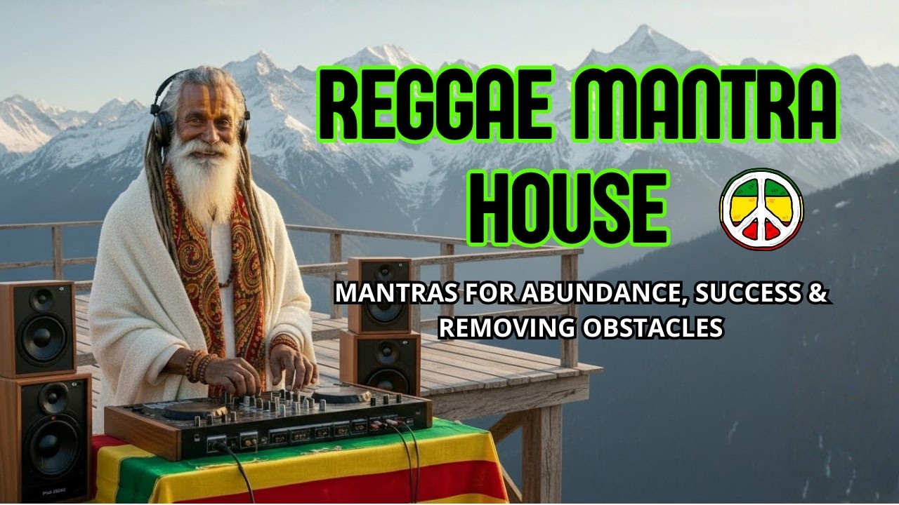 Vedic Sanskrit Wealth Mantras in Reggae House | Abundance, Success & Removing Obstacles