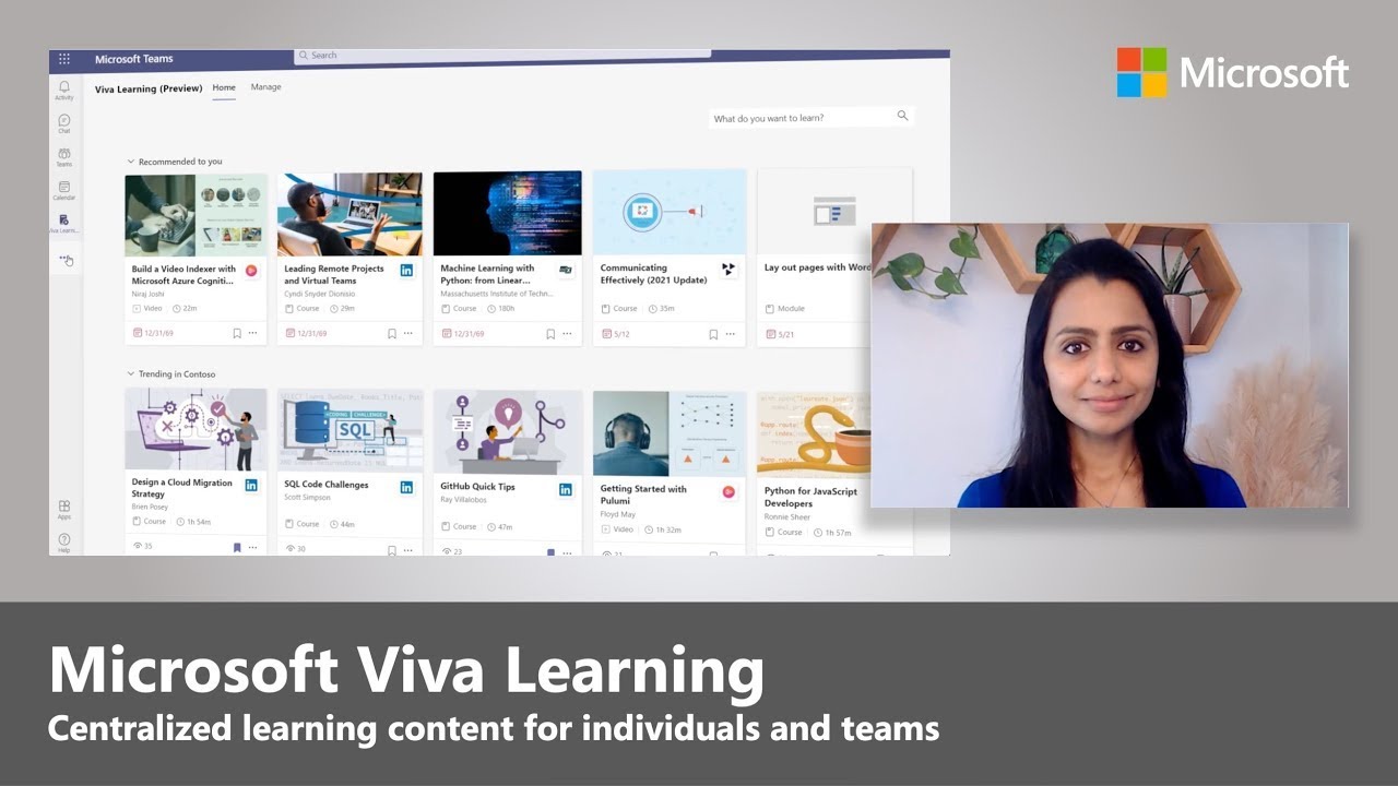 Microsoft Viva Learning | Индивидуальный подход к обучению с помощью Microsoft 365