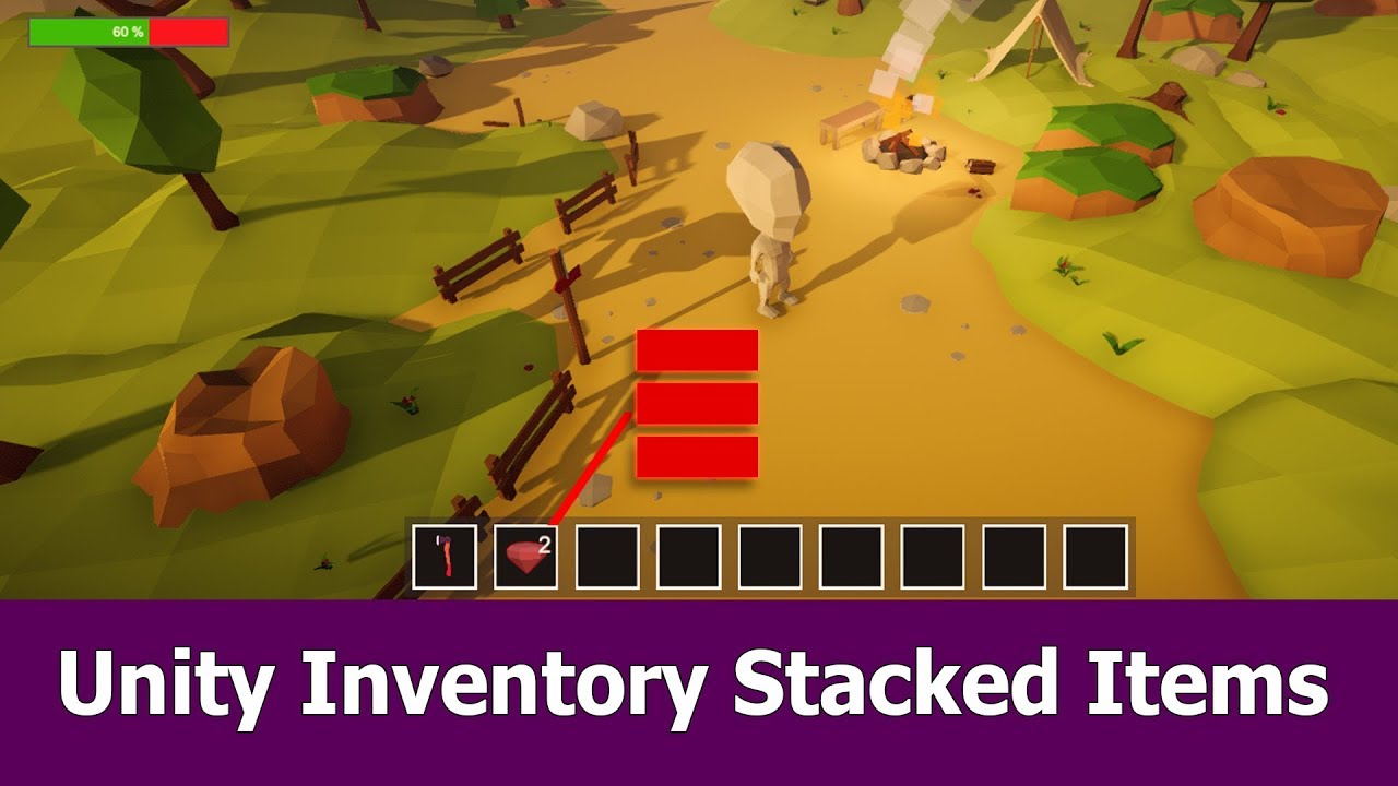 Unity Inventory : C# Item Stack