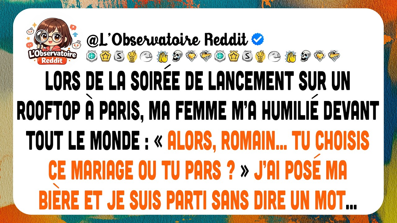 Elle Est Allée Trop Loin ! L’ultimatum Public De Ma Femme S’est Retourné Contre Elle.