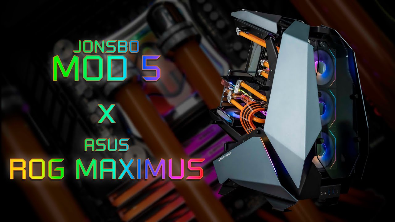 Built an INSANE Custom Liquid Cooling JONSBO MOD 5