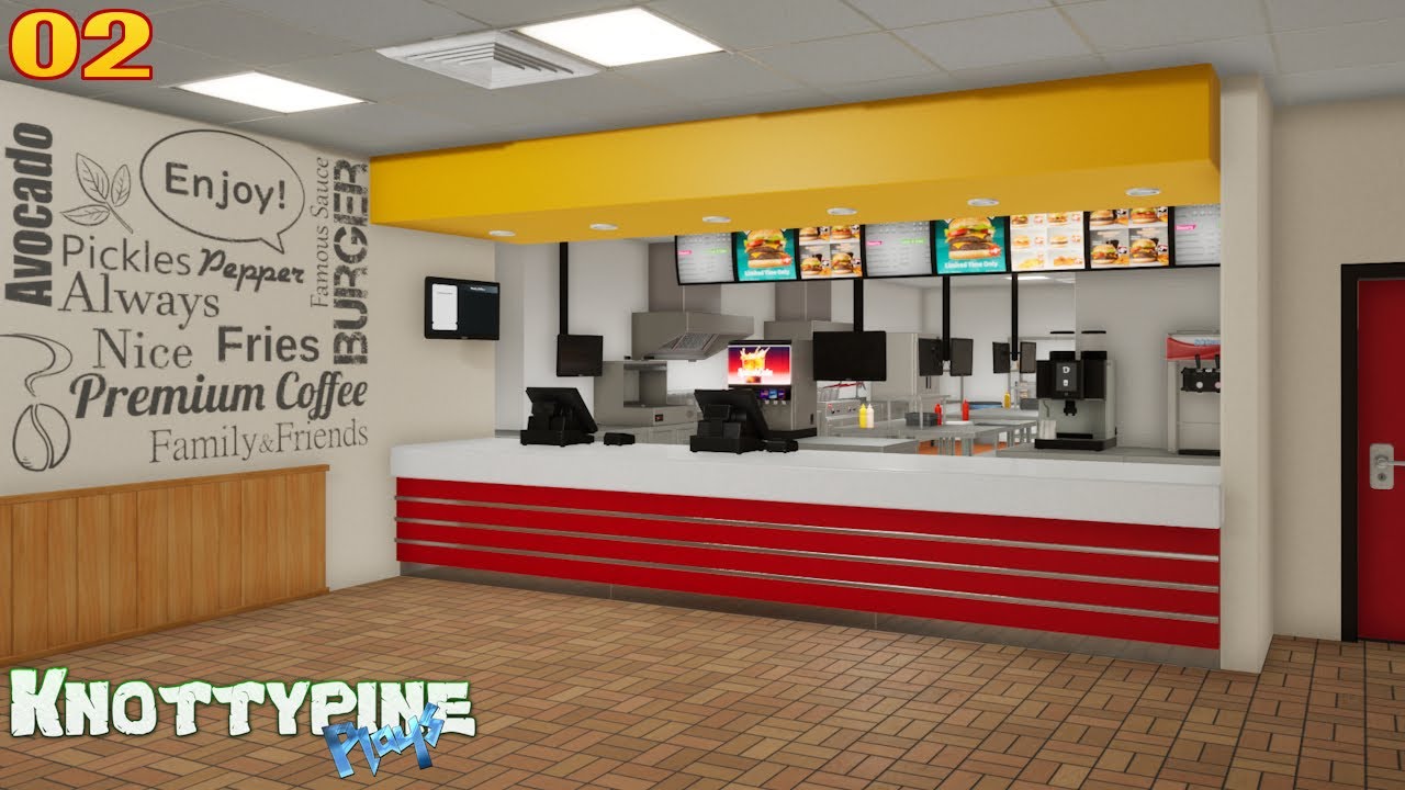 Fast Food Simulator - Episode 02 - Multiplayer with NurseNyx