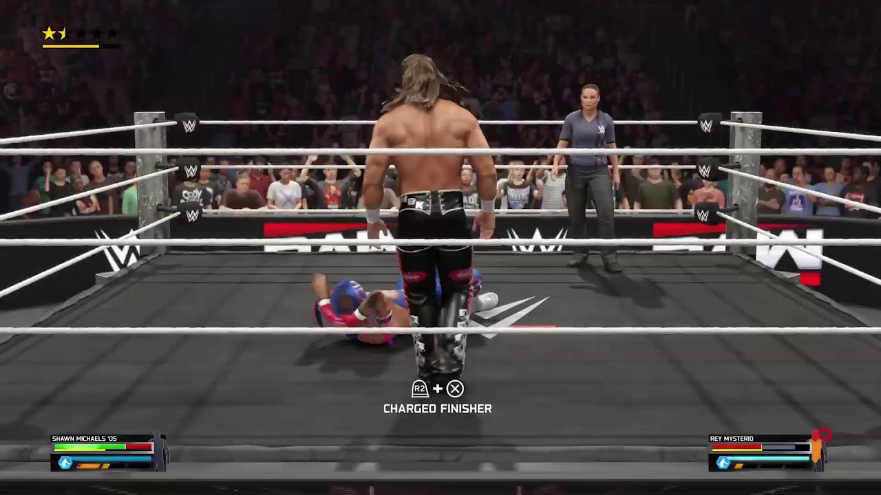 Shawn Michael VS Rey Mysterio WWE2K25YT Gameplay